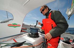 navigation sur le Maxi80 Prince de Bretagne photo copyright  Marcel Mochet taken at  and featuring the  class
