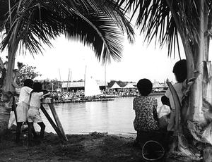 Fiji and the JJ Giltinan - Fiji and the JJ Giltinan 18 footer championship photo copyright Australian 18 Footers League http://www.18footers.com.au taken at  and featuring the  class