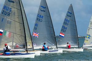 ISAF Sailing World Cup Miami 2014 photo copyright Thom Touw http://www.thomtouw.com taken at  and featuring the  class