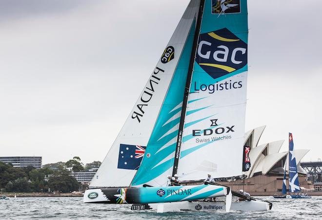 The Extreme Sailing Series 2014, Act Eight, Sydney, Australia. © Lloyd Images