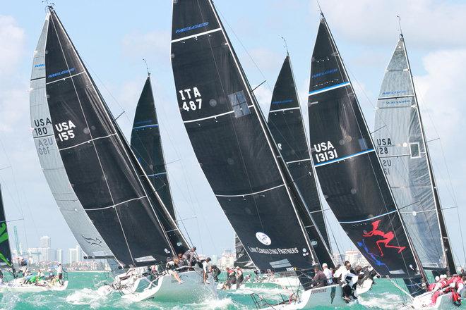 Melges 32 World Championship Miami 2014 - Day one images by Ingrid Abery. © Ingrid Abery http://www.ingridabery.com