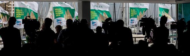 Race Briefing at the Cruising Yacht Club of Australia - 2014 Rolex Sydney Hobart Yacht Race. &copy;  Rolex/Daniel Forster http://www.regattanews.com