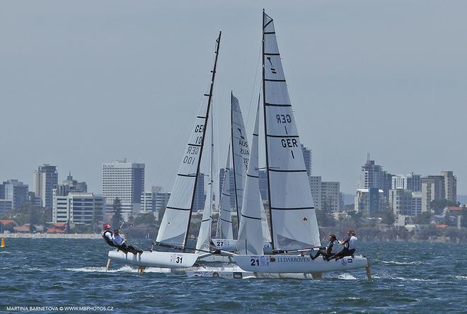 ISAF Tornado World Championships 2014-15.  © Martina Barnetova