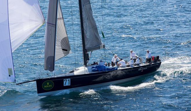 Paul Clitheroe's TP52 Balance (AUS) won the 2008 Rolex Sydney Hobart under the name of QUEST ©  Rolex/Daniel Forster http://www.regattanews.com