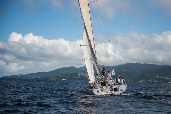  Marc Lepesqueux's Sensation Class 40 arrives in Grenada © RORC/Arthur Daniel and Orlando K Romain