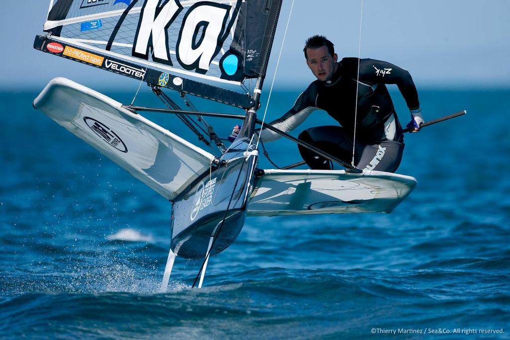 Josh McKnight - Day 0 - 2015 Moth World Championships, Sorrento, Melbourne © Thierry Martinez http://www.thmartinez.com