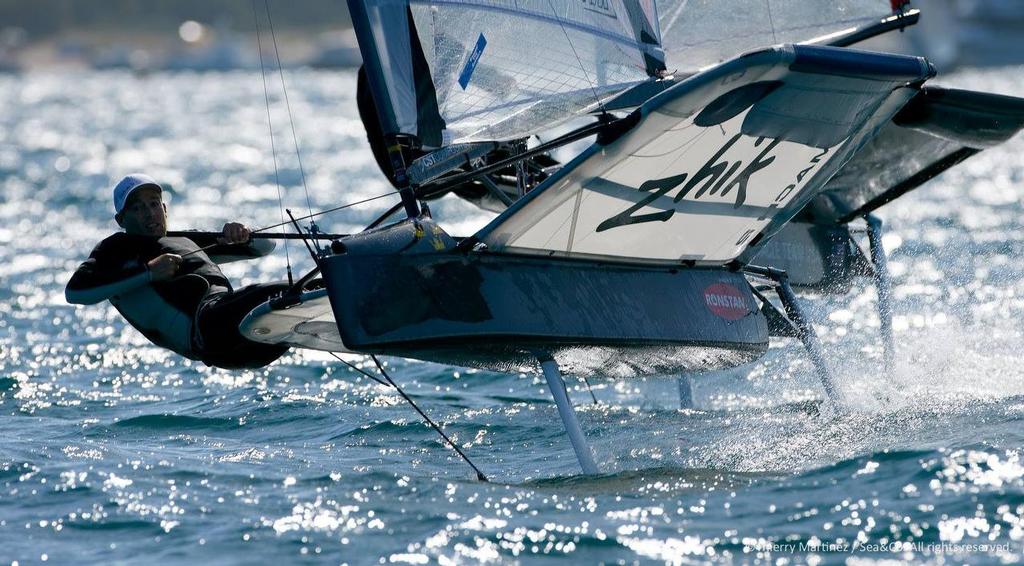 Paul Goddison - Day 0 - 2015 Moth World Championships, Sorrento, Melbourne © Thierry Martinez http://www.thmartinez.com