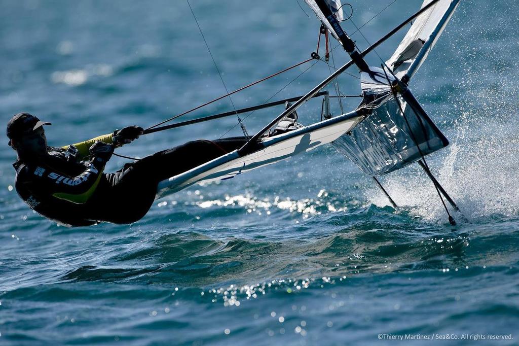 Nathan Outteridge - Day 0 - 2015 Moth World Championships, Sorrento, Melbourne © Thierry Martinez http://www.thmartinez.com