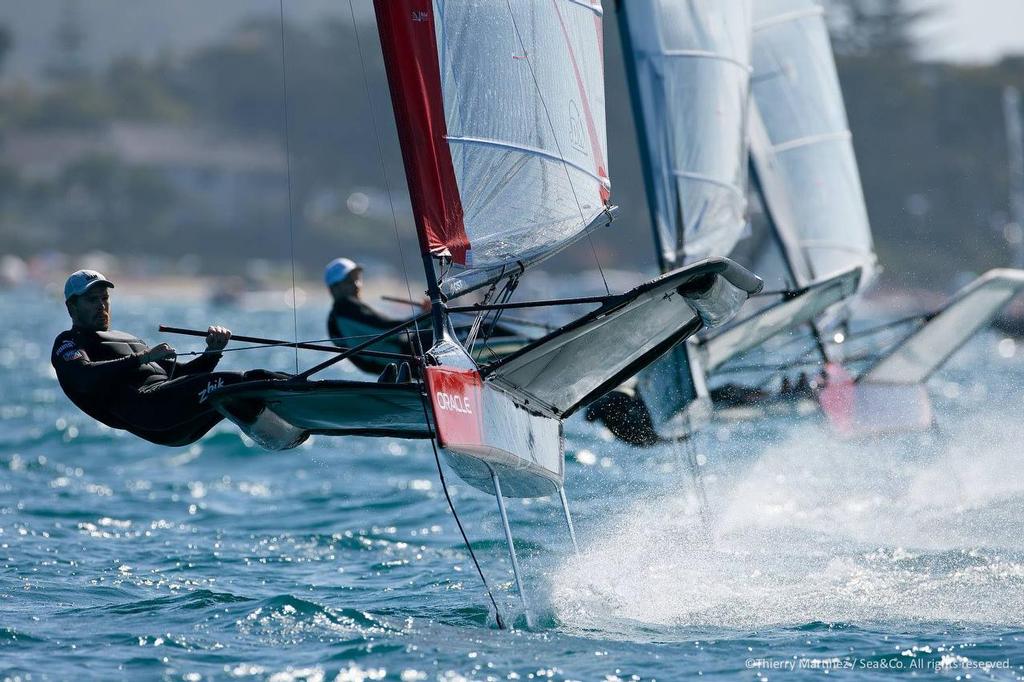 Oracle Team USA - Day 0 - 2015 Moth World Championships, Sorrento, Melbourne © Thierry Martinez http://www.thmartinez.com