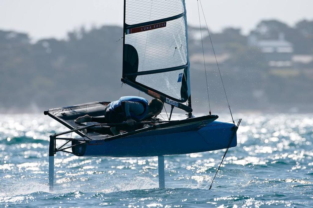 Chris Draper - Day 0 - 2015 Moth World Championships, Sorrento, Melbourne © Thierry Martinez http://www.thmartinez.com