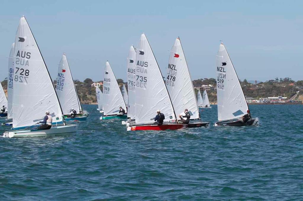 2014 OK Dinghy World Championship at Black Rock YC in Melbourne. © okworlds2014