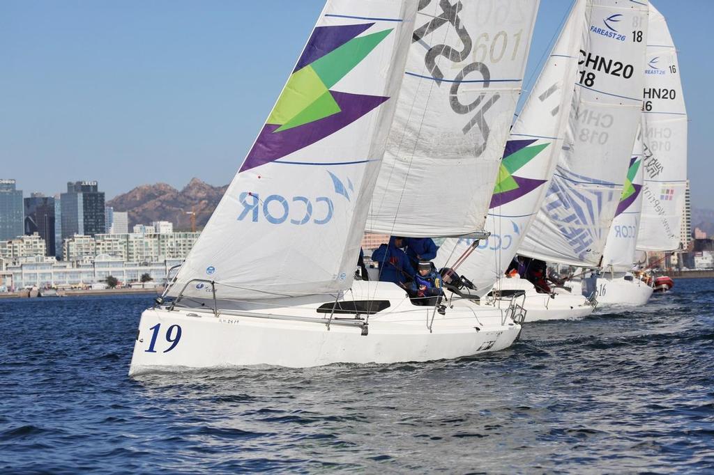 Qingdao 2015 'Haofeng' New Year’s Cup 2K Teams Racing, China.  © Jing Xin