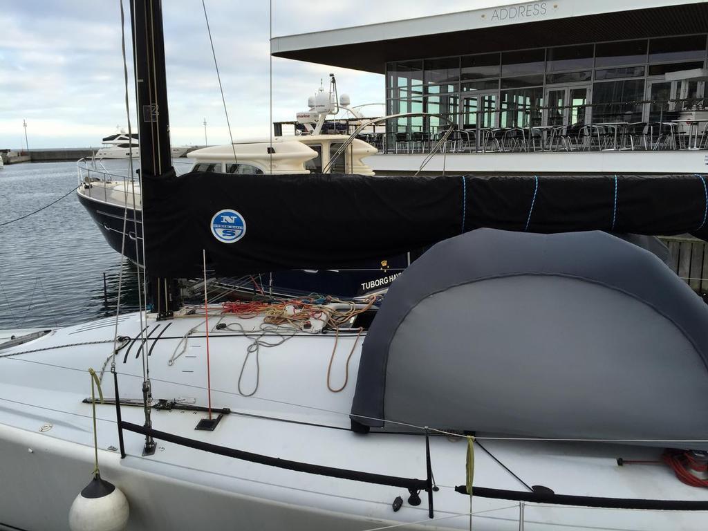 boatTents Prototype #4 being tested in Copenhagen, Denmark photo copyright Anibal Damiao taken at  and featuring the  class