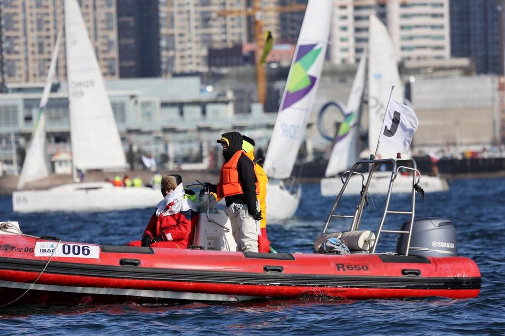 Qingdao 2015 'Haofeng' New Year’s Cup 2K Teams Racing, China.  © Jing Xin