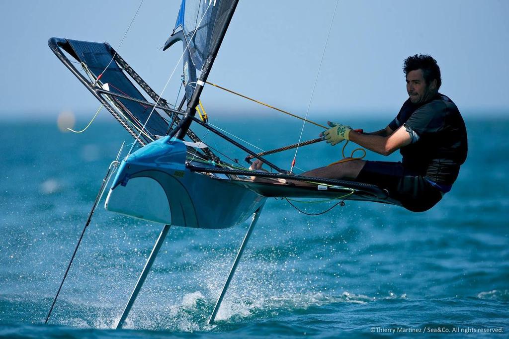 David Lister - Day 0 - 2015 Moth World Championships, Sorrento, Melbourne © Thierry Martinez http://www.thmartinez.com