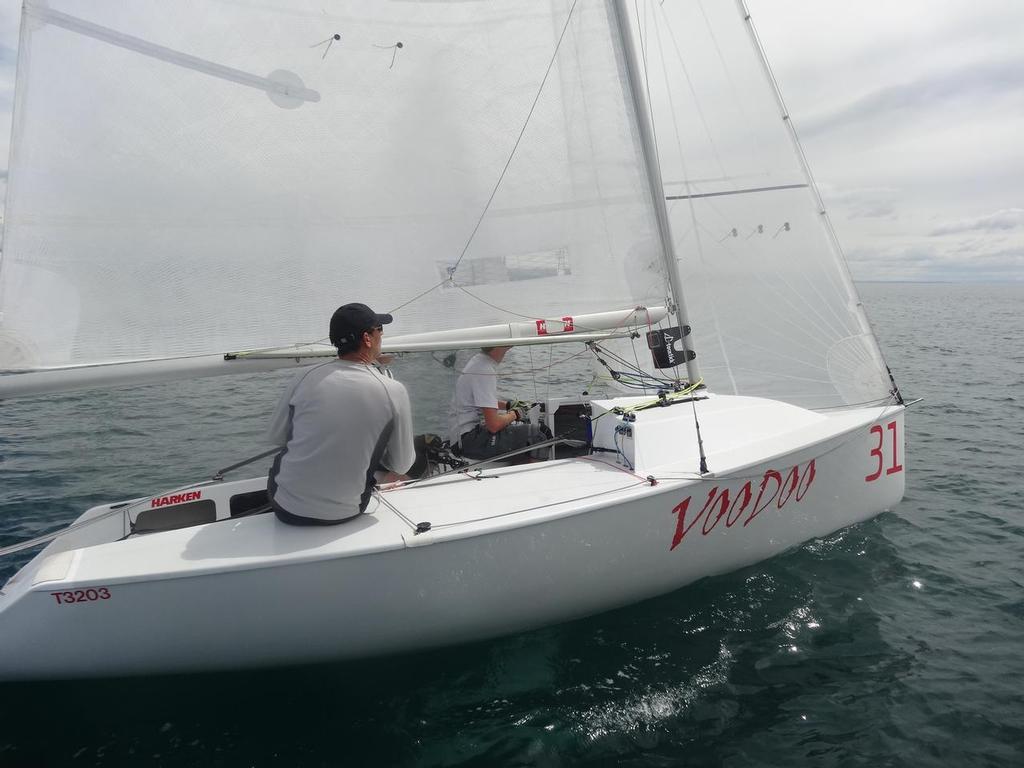 3rd Overall - Voodoo (RAYC, Auckland) - 2014 Elliott 5.9 NZ National Championships © Lynley Manning