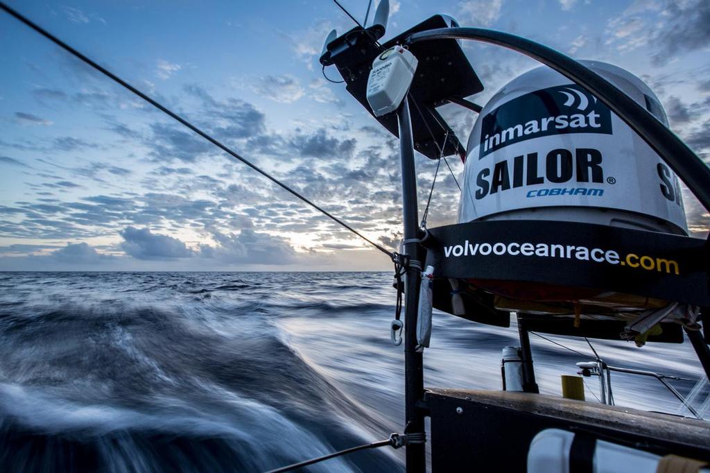 November 27, 2014. Leg 2 onboard Abu Dhabi Ocean Racing. Race suppliers, Inmarsat and Cobham. © Matt Knighton/Abu Dhabi Ocean Racing