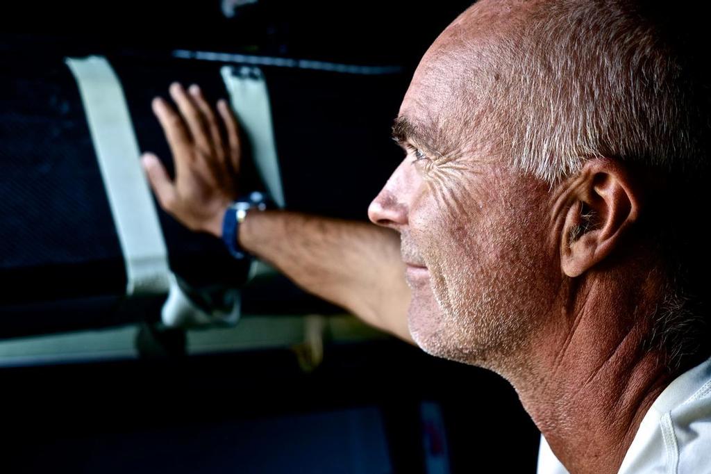December 10, 2014. Leg 2 onboard Team Brunel. Bouwe Bekking  © Stefan Coppers/Team Brunel
