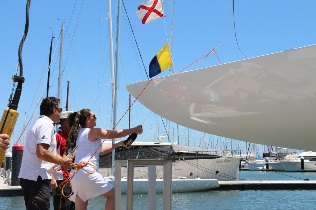 The Warlows give Land Rat the proper beginnings in this life. - 2015 Etchells Australian Championship © Event Media