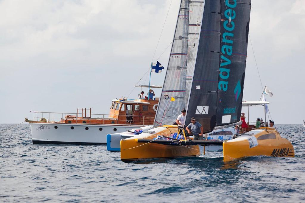 Fifefly 850 start. Mamba. Phuket King's Cup 2014 © Guy Nowell / Phuket King's Cup