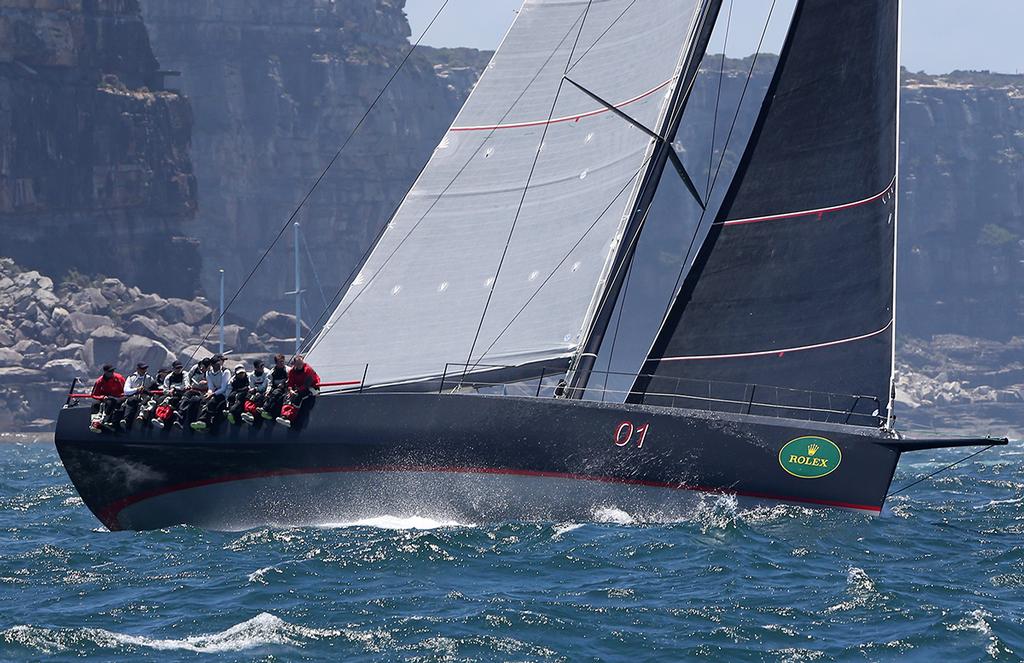 Ichi Ban clears the seaward mark and heads to sea. photo copyright Crosbie Lorimer http://www.crosbielorimer.com taken at  and featuring the  class