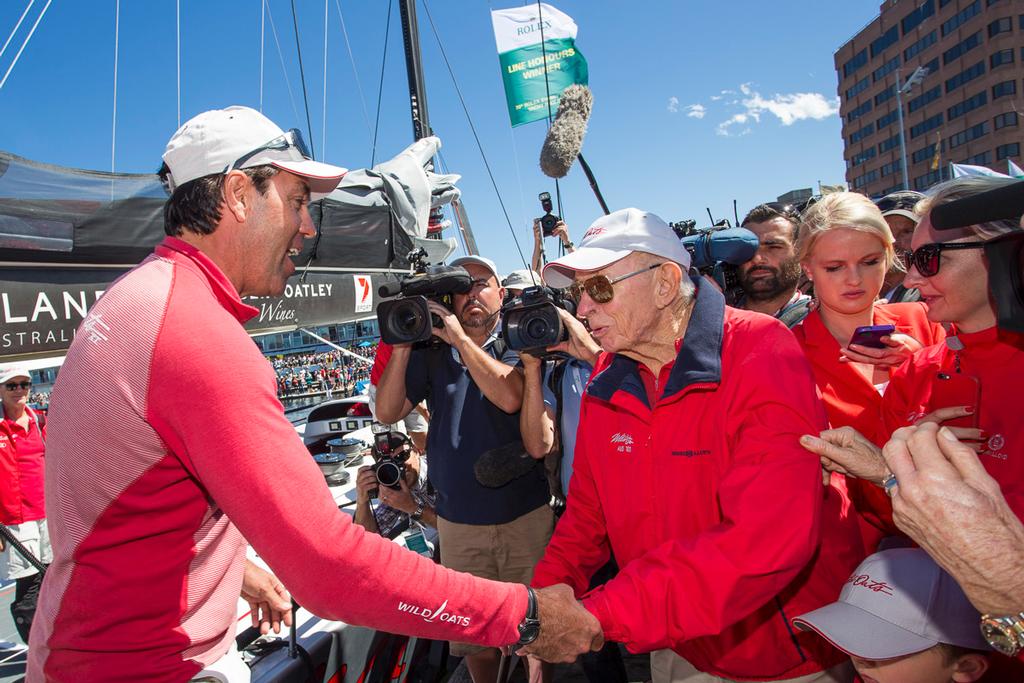 WILD OATS XI, Sail n: AUS10001, Bow n: XI, Design: Reichel Pugh 100, Owner: Robert Oatley, Skipper: Mark Richards ©  Rolex / Carlo Borlenghi http://www.carloborlenghi.net