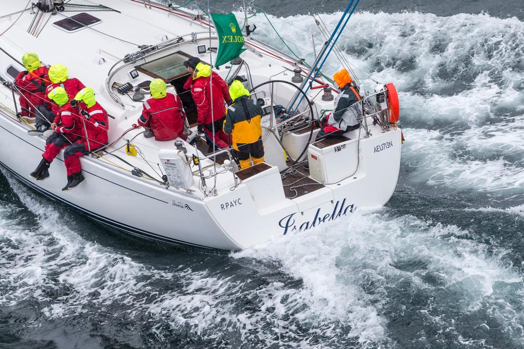 Isabella, Sail n: 6654, Bow n: 76, Design: Hanse 400e, Owner: John Nolan, Skipper: John Nolan - Rolex Sydney Hobart Yacht Race 2014. photo copyright  Rolex / Carlo Borlenghi http://www.carloborlenghi.net taken at  and featuring the  class