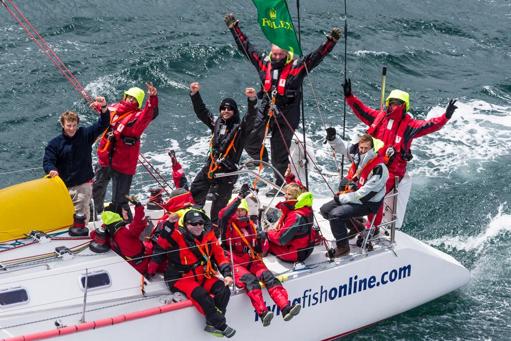 Flying Fish Arctos, Sail n: 7551, Bow n: 55, Design: Radford, Owner: Flying Fish Online, Skipper: Gregor McGowan - Rolex Sydney Hobart Yacht Race 2014. ©  Rolex / Carlo Borlenghi http://www.carloborlenghi.net