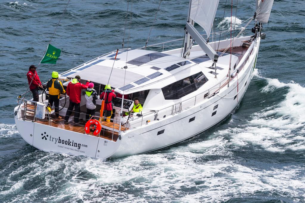 Trybooking.com, Sail n: B1, Bow n: 105, Design: Moody 54 Ds, Owner: Grant Dunoon, Skipper: Grant Dunoon - Rolex Sydney Hobart Yacht Race 2014. ©  Rolex / Carlo Borlenghi http://www.carloborlenghi.net