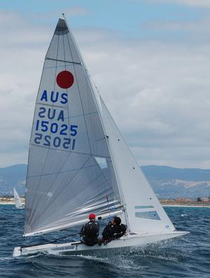Robin Inns and Joel Coultas (winners of heat 4 and 5) - Fireball South Australia State Championship (round 2) photo copyright Peter Muirhead taken at  and featuring the  class