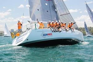 AUSREO at the Beneteau Cup photo copyright Beth Morley - Sport Sailing Photography http://www.sportsailingphotography.com taken at  and featuring the  class