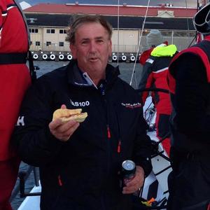 Gary Smith may get first bite of the sponsor's pies again in this year's National Pies Launceston to Hobart Race 2014. photo copyright Dane Lojek taken at  and featuring the  class