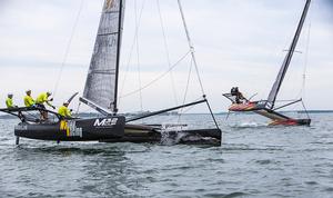 M32 teams compete. photo copyright M32 Series taken at  and featuring the  class