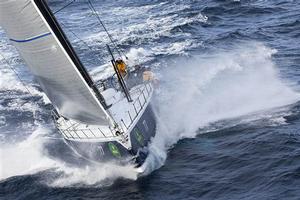 Volvo 70 Black Jack heading south photo copyright  Rolex/Daniel Forster http://www.regattanews.com taken at  and featuring the  class