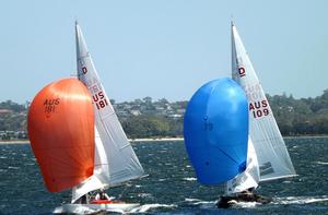 AUS181 Jump v  AUS109 Aeolus photo copyright Jonny Fullerton taken at  and featuring the  class