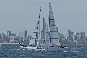 ISAF Tornado World Championships 2014-15. photo copyright Martina Barnetova taken at  and featuring the  class