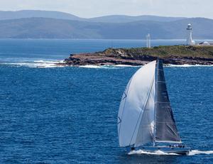 Max Klink's Caro (CAY) passing Green Cape lighthouse - photo ©  Rolex/Daniel Forster http://www.regattanews.com