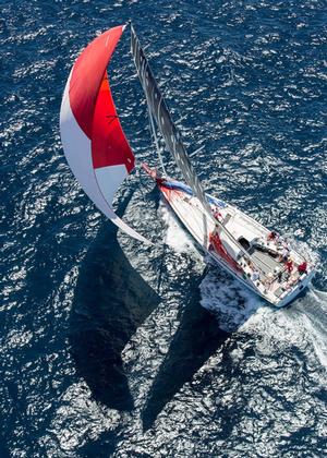 Andrew Wenham's, Southern Excellence, reveling in the downwind conditions photo copyright  Rolex/Daniel Forster http://www.regattanews.com taken at  and featuring the  class