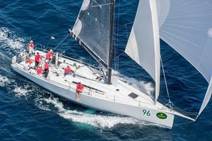 2013 Rolex Sydney Hobart overall winner, Victoire (AUS), has won Division 0 in the 2014 edition photo copyright  Rolex/Daniel Forster http://www.regattanews.com taken at  and featuring the  class