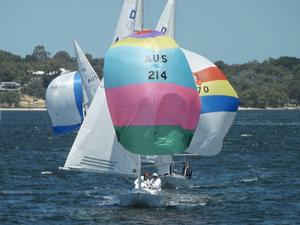 Willy Packer 'Scoundrel' - WA Dragon State Championships 2014 at Royal Freshwater Bay YC in Perth. photo copyright Jonny Fullerton taken at  and featuring the  class