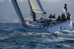 Line Honours victory for Jeremy Pilkington's Lupa of London (GBR) photo copyright RORC/Orlando K Romain taken at  and featuring the  class