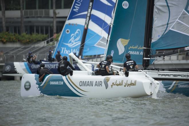 The Extreme Sailing Series 2014. Act 1. Singapore. - Extreme Sailing Series 2014 © Lloyd Images