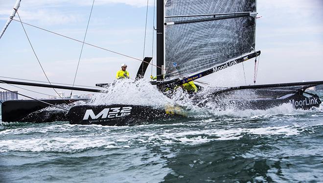 Wallen Racing take early lead - M32 Gold Cup ©  Icarus Sailing Media http://www.icarussailingmedia.com/