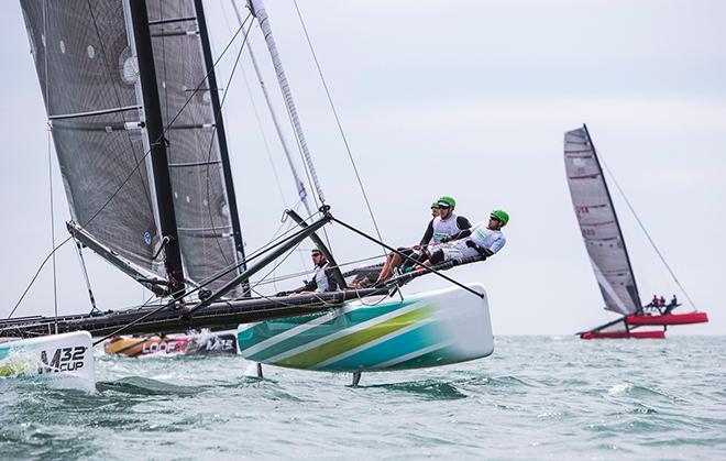 Wallen Racing take early lead - M32 Gold Cup ©  Icarus Sailing Media http://www.icarussailingmedia.com/