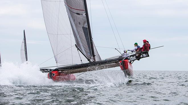 Wallen Racing take early lead - M32 Gold Cup ©  Icarus Sailing Media http://www.icarussailingmedia.com/