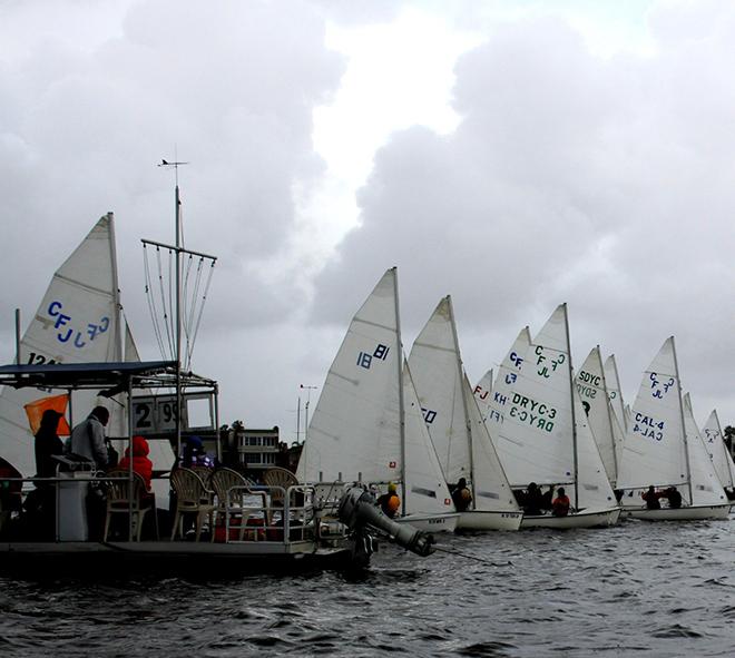 Thunder, lightning and rain  return to shut down the racing - SCYA Manning Regatta and Shadden Series © Rich Roberts