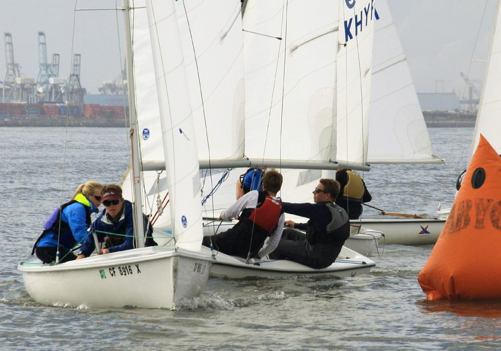 Cassie Obel of Del Rey YC placed 5th in the event to claim 3rd   overall in Shadden Series  - SCYA Manning Regatta and Shadden Series 2014 Day two photo copyright Rich Roberts taken at  and featuring the  class