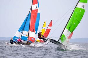 Hobie 16 Worlds Open Division - Hobie 16 World Championships Jervis Bay NSW photo copyright Linda Renouf taken at  and featuring the  class