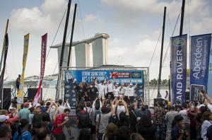 The Extreme Sailing Series 2014. Act 1. Singapore. - Extreme Sailing Series 2014 photo copyright Lloyd Images taken at  and featuring the  class