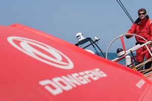 Dongfeng training in Sanya, skipper Charles Caudrelier at the helm photo copyright Volvo Ocean Race http://www.volvooceanrace.com taken at  and featuring the  class